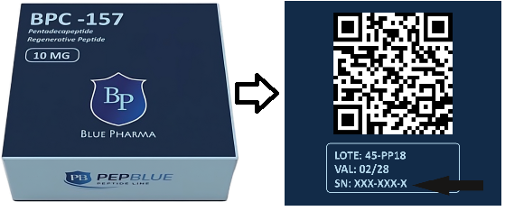 Onde encontrar o QR e o serial